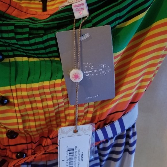 Plenty by Tracy Reese Striped Dress from Anthropologie sz 8 - Picture 5 of 6